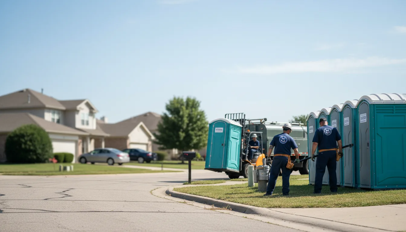 Porta Potty Rental in Chicago Heights, IL near me
